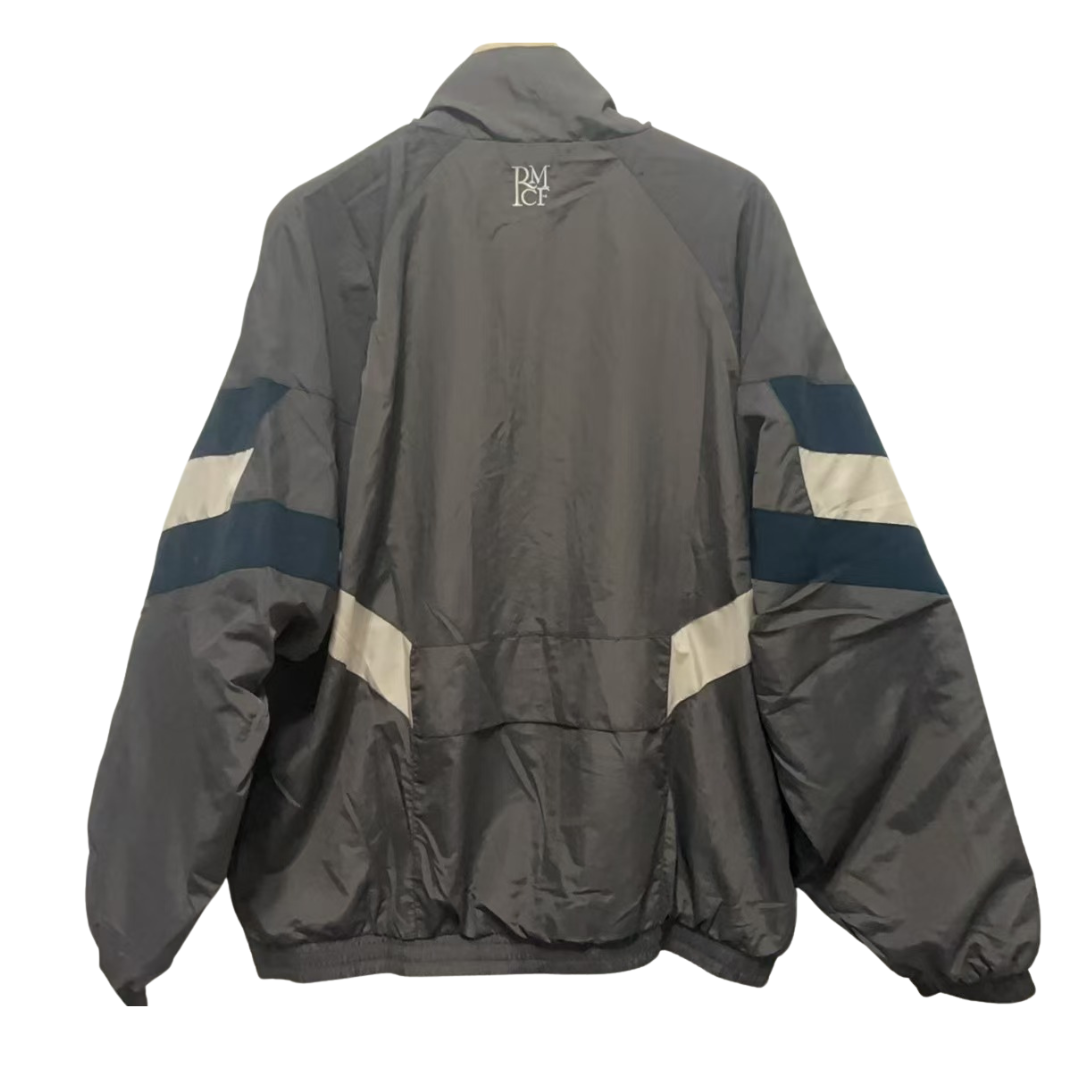 Chaqueta Cortavientos Retro Real Madrid - Gris